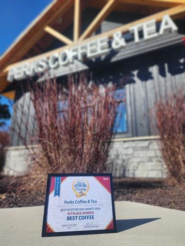 Voted Best Coffee of Otter Tail County! 