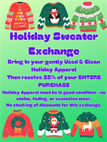 Holiday Sweater Exchange