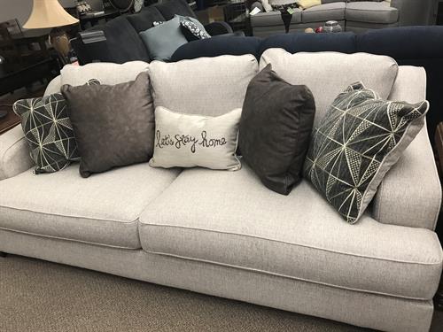 We carry Ashley furniture, recliners, sofas, tables, chairs and more!