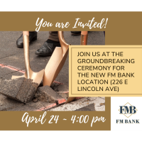 FM Bank Groundbreaking to Celebrate Their New Building