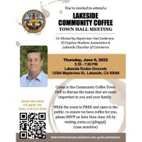 Lakeside Community Coffee Town Hall Meeting