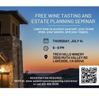 Wine & Wills - Free Wine Tasting & Estate Planning Seminar