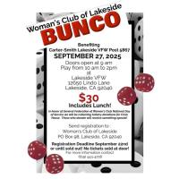 Lakeside Woman's Club Bunco