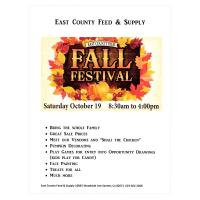 East County Feed & Supply Fall Festival