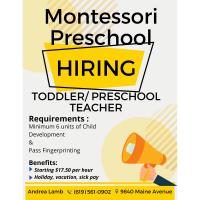 Montessori East County Pre-School