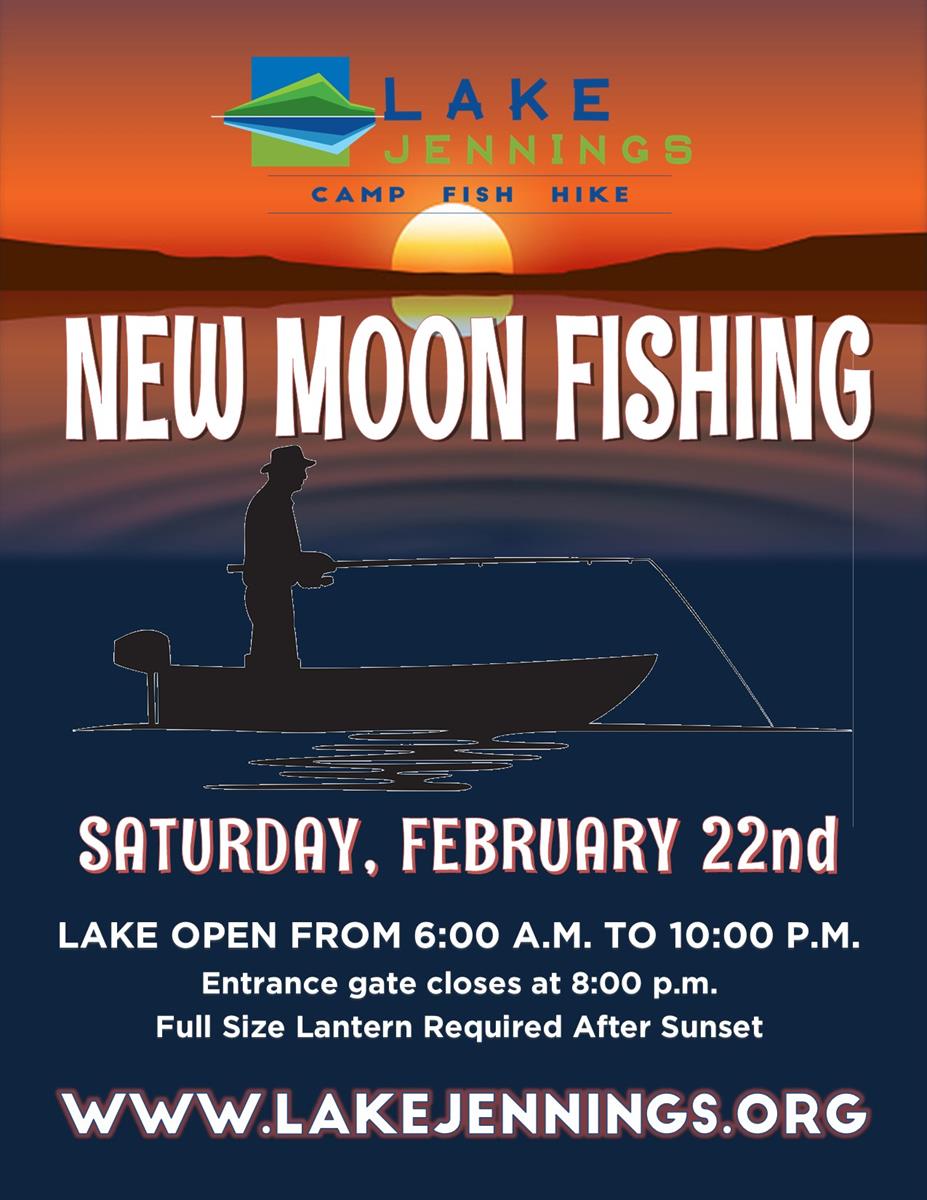 New Moon Fishing Feb 22, 2025 Lakeside Chamber of Commerce CA, CA