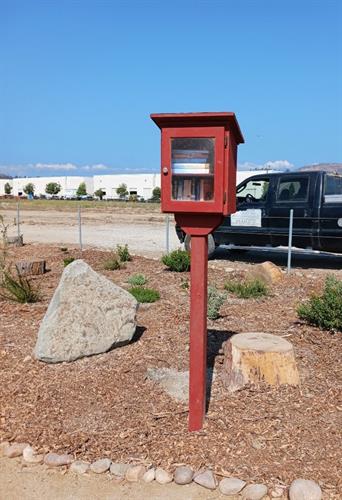 Little Free Library at Pete's Park