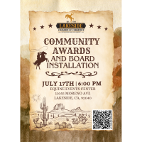 News Release: Community Awards and Board Installation