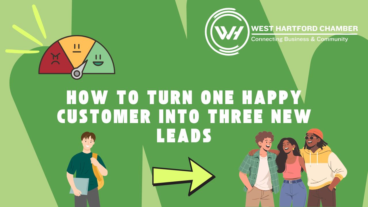 Image for How to Turn One Happy Customer Into Three New Leads