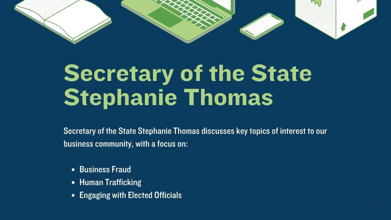 Image for Secretary of the State Stephanie Thomas
