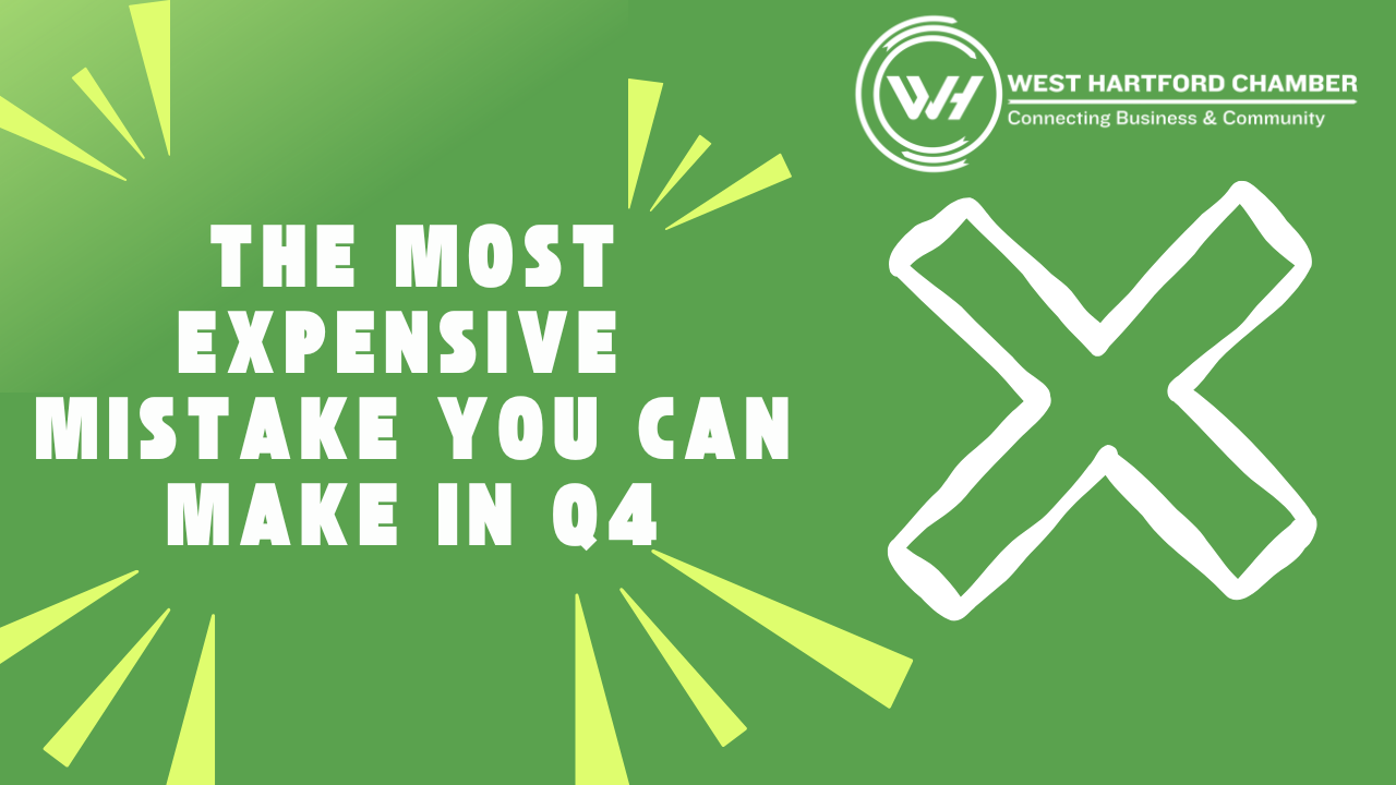 Image for The Most Expensive Mistake You Can Make in Q4