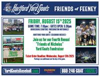 Friends of Feeney Night at the Hartford Yard Goats