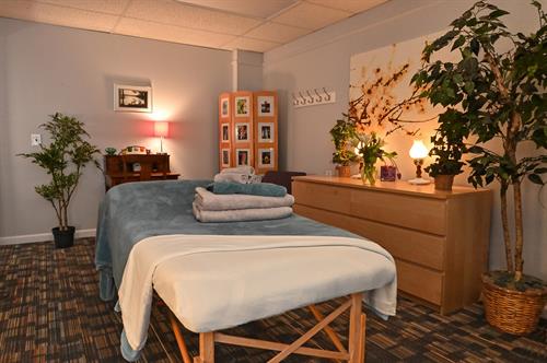 Relaxing Treatment Rooms