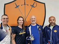 Enfield Fencing Club Welcomes New Partners Madison Fournier and Ben Ide