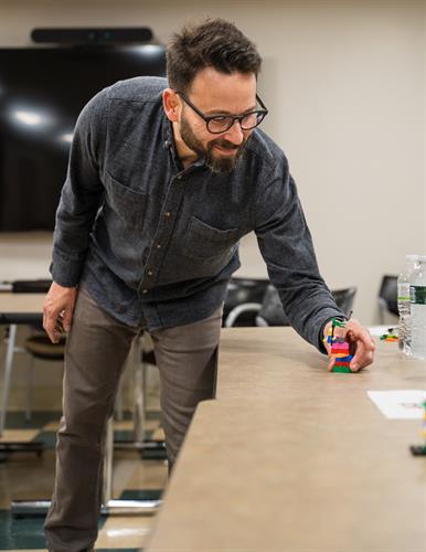 Sean Miller facilitating workshop in Hartford