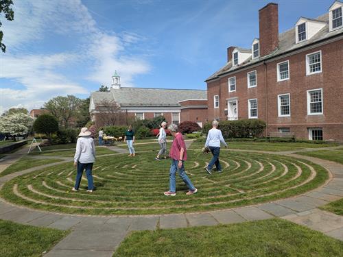 Walk the labyrinth Walk the labyrinth