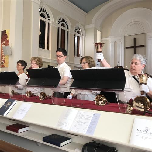 Handbells at First Church Handbells at First Church