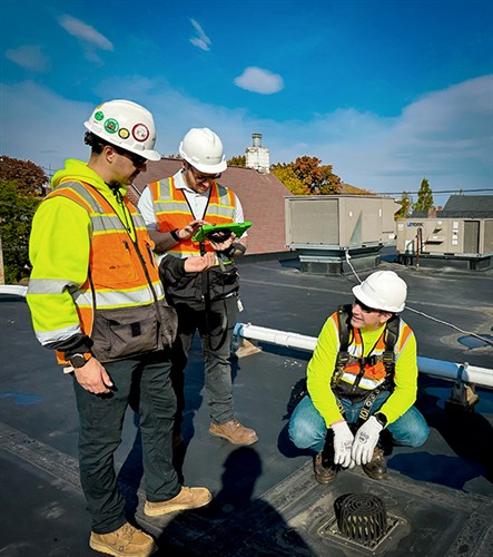 Tecta America Commercial Roofing Team Members in Bloomfield, CT