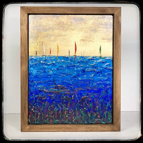 "Serence above the hidden deep"