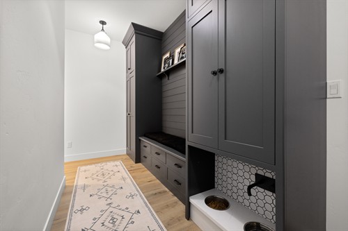 Organized Mudroom