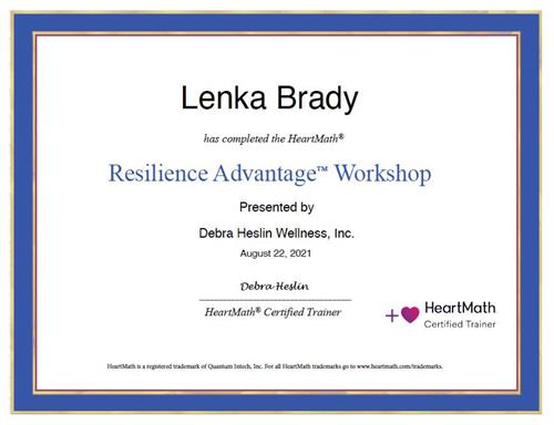 Coaching certifications | Resilience Advantage Workshop, HearthMath