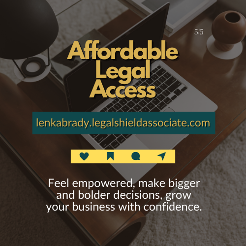 Get affordable legal access, partner with a law firm to help you make the right decisions. 