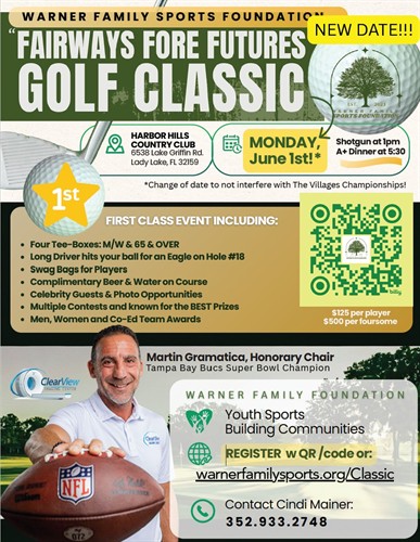 Golf Classic - June 1st at Harbor Hills Country Club