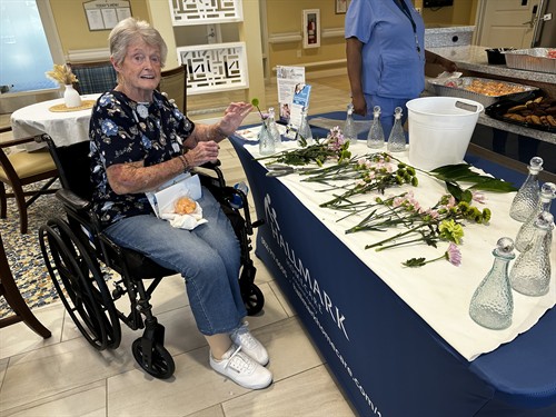 Solaris Healthcare at Waterman Flower Day for Happy Nursing Home Week