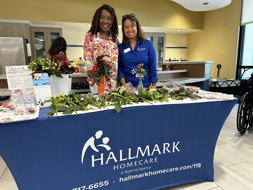 Solaris Healthcare at Waterman Flower Day for Happy Nursing Home Week
