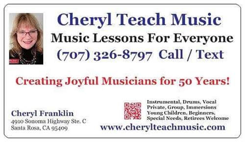 cheryl teach music!