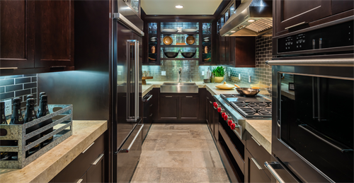 Chef Mario's butler's pantry