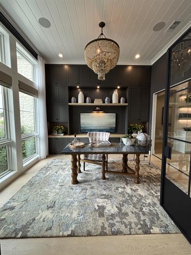 Her office new build