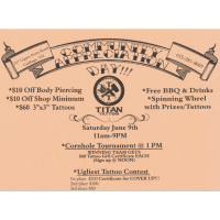 Ribbon Cutting & Community Appreciation Day at Titan Tattoo