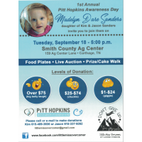 1st Annual Pitt Hopkins Awareness Day