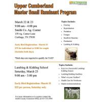 Upper Cumberland Master Small Ruminant Program