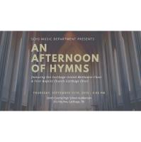 An Afternoon of Hymns *SCHS Music Dept Presents*