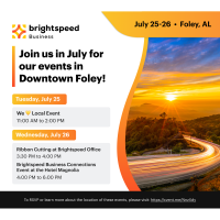 Brightspeed Business We Love Local Event