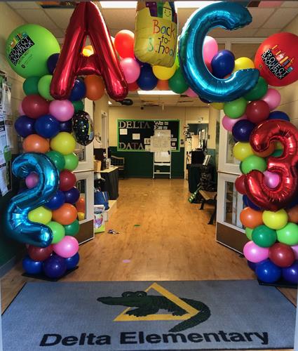 Balloon Display for School Event