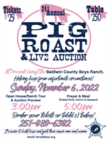 24th Annual Pig Roast & Live Auction