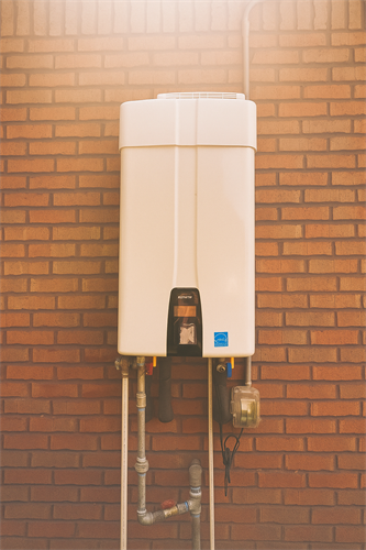 Tankless water heater saves money over time.