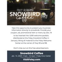 Foley’s Annual Snowbird Coffee: A Warm Welcome for Winter Visitors