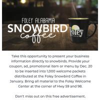 Foley’s Annual Snowbird Coffee: A Warm Welcome for Winter Visitors