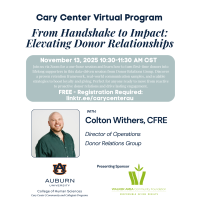 The Cary Center to Provide FREE Virtual Training for Nonprofits