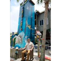 Local Artist Completes Coastal-Themed Mural at Tacky Jacks