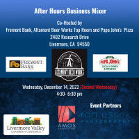 After Hours Business Mixer - Fremont Bank,  Altamont Beer Works and Papa John's Pizza