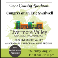 Wine Country Luncheon - Congressman Eric Swalwell