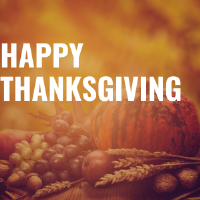 Thanksgiving Holiday - Office Closed