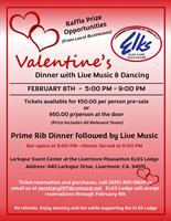 Valentines Dinner and Dance with Live Music Night