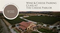 Wine & Cheese Pairing Class at The Cheese Parlor