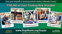 Apply Now: $700,000 in Grants to Prevent Waste